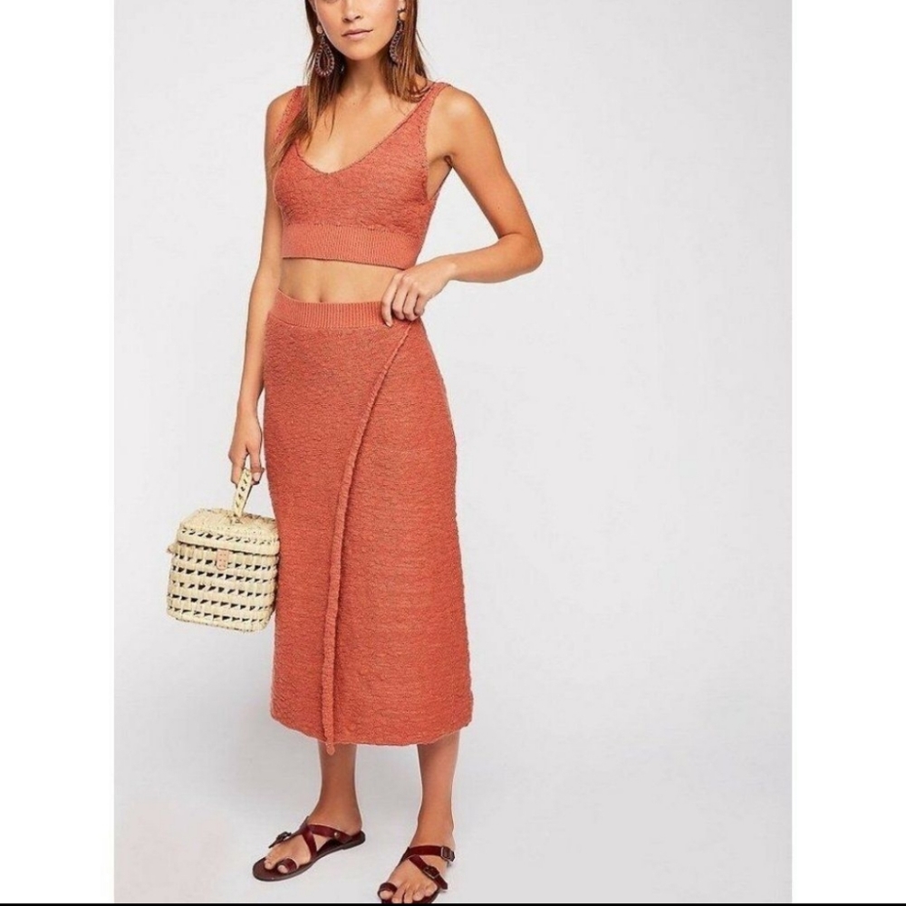 Free People Beach Skirt Set Medium
